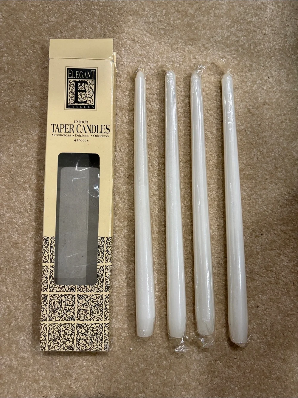 NIB VTG Elegant Candles‎ 12